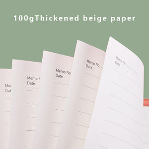 Bonito Cuaderno con Portaplumas, Cubierta de Cuero PU, Cuaderno con Logotipo Personalizado, Tamaño A5/B5 <span class=keywords><strong>para</strong></span> Estudiantes y Uso de Oficina - Product Image 3