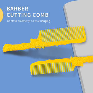 Pettine da Barbiere con Manico a Forma di Drago, Accessorio per Salone di Parrucchiere, Pettine per Taglio Sfumato, Giallo - Product Image 2
