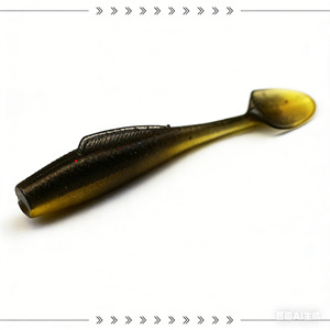 <b>Floating</b> TPE T Tail Soft Lure Lifelike Paddle Tail Soft Bait Freshwater Inshore Saltwater <b>Fishing</b> Bait for Jig Head - Product Image 5