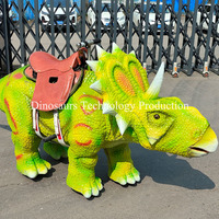 Yürüyen Dinozor Robotu Satılık, Dinozor Parkı için Yürüyen Centrosaurus Binme Oyuncağı