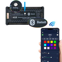 Contrôleur de capteur de mouvement PIR pour éclairage d'escalier avec fonction Bluetooth, interrupteur automatique à capteur pour éclairage LED d'escalier