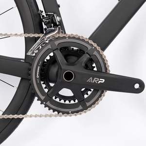 Bicicletta da Strada in Fibra di Carbonio Bianca, Taglie <span class=keywords><strong>M</strong></span>/L/XL, 10kg, 2x12 Velocità, Freno a Disco Idraulico, Bici da Montagna per Adulti, Basso MOQ - Product Image 5