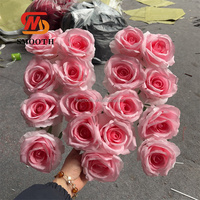 Couronne de fleurs lisse, grande guirlande artificielle commémorative, arrangements floraux personnalisés, panneau floral funéraire