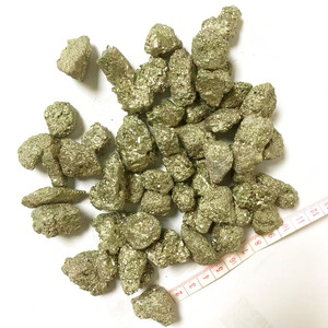 Pyrite brute naturelle, cristal brut, spécimen minéral imitation or pour la fabrication de bijoux et l'énergie - Product Image 5