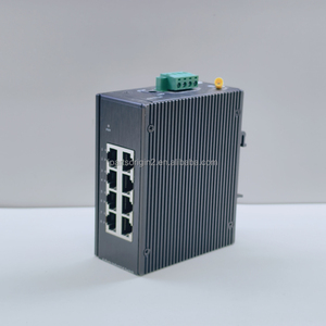 Redundant Three-Power Supply Mini 8-Port RJ45 1000Mbps Industrial <b>Ethernet</b> <b>Switch</b> DIN Rail Mount <b>Ethernet</b> <b>Switch</b> - Product Image 1