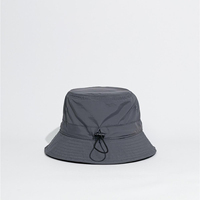Chapeau Bob Imperméable à Séchage Rapide avec Cordon de Serrage Ajustable, Logo Personnalisé, Protection UV, Pliable, Unisexe