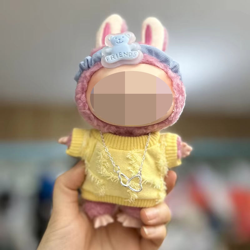 Chemise jaune bleu ourson bandeau ensemble trois pièces