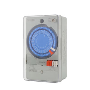 TB118N 24 horas Interruptor de tiempo mecánico Temporizador de relé 220VAC Tipo de motor de cuarzo Memoria de corte de energía - Product Image 6