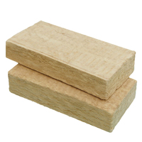 Panneau d'isolation thermique en laine minérale 140 kg/m3, épaisseur 100 mm, panneau en laine de roche pour la construction de bâtiments industriels