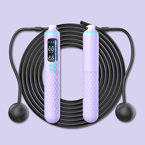 Intelligent <strong>Counting</strong> <strong>Skipping</strong> <strong>Rope</strong> with Weight-bearing and Cordless Fitness Exercise Students Steel Wire Jump <strong>Rope</strong> - Product Image 3