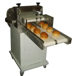 Kommerziellen Automatische Elektrische Hamburger Brötchen Slicer Brot Aufschnittmaschinen