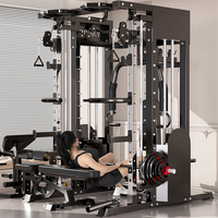 Equipo de Gimnasio Comercial WENDY, Máquina Smith Multifuncional, Entrenador Funcional para Mujeres y Hombres