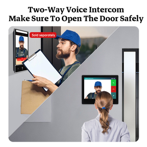 Resland zdk4700 7 inch thông minh video hai chiều liên lạc với chuông cửa máy ảnh biểu tượng tùy chỉnh cho văn phòng nhà - Product Image 4