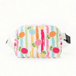 Riñonera de nailon impermeable con cremallera, mini bandolera para yoga, superventas, personalizada para mujer - Product Image 1