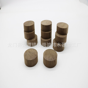 Bloques Redondos de Madera de Nogal Negro de la Fábrica de Procesamiento de Madera Hongwei, Adornos Artesanales - Product Image 2