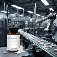 Capsule de supplément de santé naturel à 98 %, 500 mg d'orotate de lithium