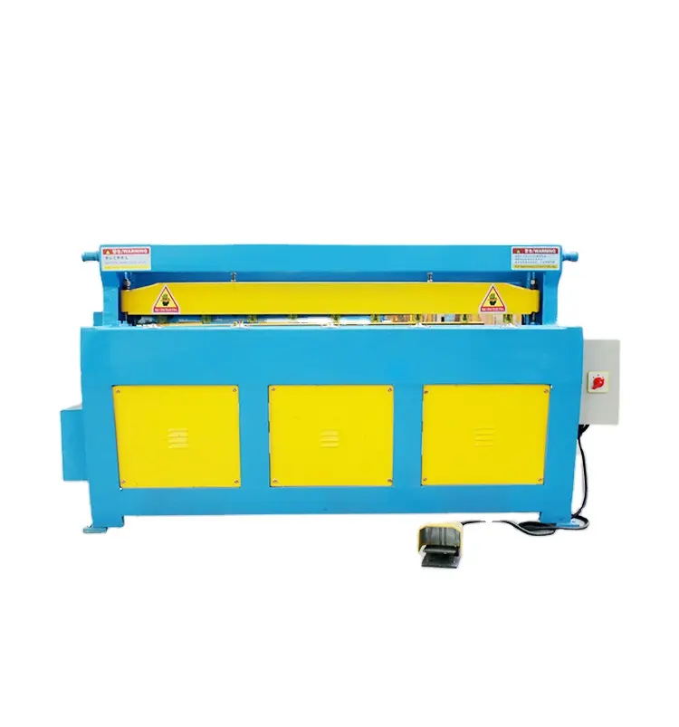Handleiding Plaatwerk Shear Kleine Mechanische Guillotine Q11-3x1300 Elektrische Scheren Machine Voor Snijden Staal