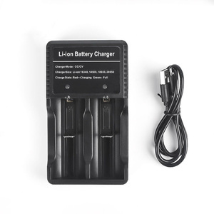 Cargador Universal de Baterías de Iones de Litio de 2 Ranuras para Caza, 4.2V 1A, Sistema de Seguridad con Múltiples Protecciones, Equipo para 16340/14500/18650/26650 - Product Image 2