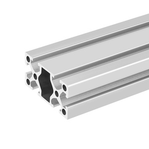 Aluminum Profile 2550 European Standard 6063 Alloy Anodized Silver White 1 Meter Industrial Automation Frame - Product Image 1