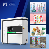Impresora Versátil MTuTech 360° Rotatoria UV para Botellas de Agua, Termos y Otros Artículos, Impresión en Pelotas de Béisbol y Golf
