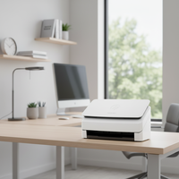 Scanner de documents A4 haute vitesse HP 2000S1 avec interface USB, technologie CCD, conception à plat - En stock