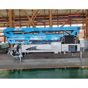 Fabricant professionnel de pompes à béton à flèche de 30 m et 38 m sans châssis, pompe à béton sans camion - Product Image 2