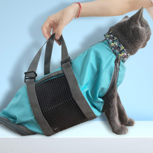 Bán buôn vật nuôi cung cấp nhựa cầm tay vận chuyển không khí hộp mèo lồng với nút closurebackpack phong cách - Product Image 4