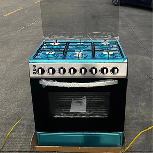 Nieuw design groothandelsprijs delicaat uiterlijk ingebouwde keuken kookapparatuur staande 6-pits gasfornuis met oven - Product Image 3