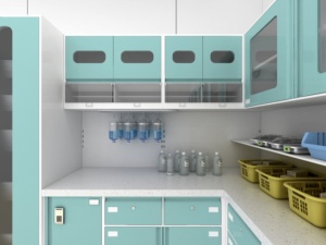 Sistema de riel de soporte de tubo de fluido <span class=keywords><strong>IV</strong></span>, acero inoxidable de 800mm para habitaciones de pacientes, sistema de ajuste Vertical, infraestructura médica - Product Image 4