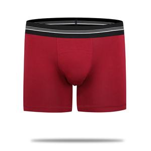 Maxesc <strong>Men's</strong> Small Sexy Silk Sheath Modal <strong>Crotchless</strong> Boxer Shorts OEM ODM Novelty Red <strong>Underwear</strong> with Pockets No Ride up - Product Image 4
