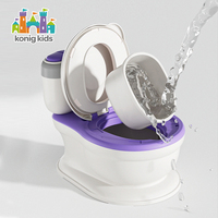 Konig Siège de toilette pour enfants avec traîne pour bébé