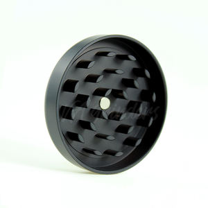 2024新しいハーブ & スパイスツール卸売タバコ葉シュレッダーアルミニウム喫煙アクセサリー金属手動ハーブグラインダーマシン - Product Image 3