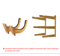 Support de planche de surf mural en bois de bambou outil et accessoire de surf Waterplay