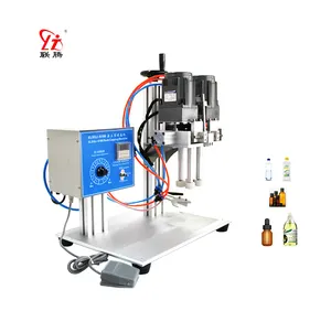 Máquina de XLSGJ-6100 semiautomática con cuentagotas, máquina para tapar botellas