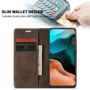 Vendita all'ingrosso on-line del negozio per CaseMe Redmi K30 Pro custodia a portafoglio Stand libro custodia portafoglio per <span class=keywords><strong>Xiaomi</strong></span> 9 <span class=keywords><strong>9T</strong></span> 10 <span class=keywords><strong>Cover</strong></span> Flip - Product Image 2