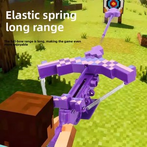Balestra e arco <span class=keywords><strong>Minecraft</strong></span>, giocattolo per bambini, catapulta per ragazzi, arma MC, arco incantato, regalo <span class=keywords><strong>di</strong></span> tiro con l'arco, ciondolo - Product Image 4