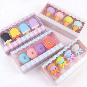 <b>Creative</b> Ice Cream Candy-shaped Erasers for Kids Children's Day <b>Gifts</b> Stationery Products Suitable for Schools and Children - Product Image 1
