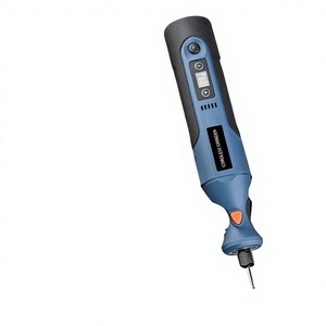 מטחנה זוויתית תעשייתית 7.4V בעלת הספק גבוה עם סוללת ליתיום נטענת, 12 מהירויות, צג דיגיטלי, מנוע ליבה נחושת לחיתוך - Product Image 2