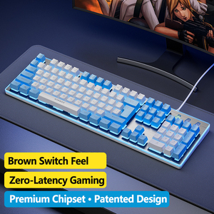 Hot Bán Chuyên Nghiệp Hot Bán Chất Lượng Tốt Có Dây Giá Rẻ Bàn Phím Chơi Game Colour Bàn Phím Và Chuột Cho Điện Thoại Di Động - Product Image 4