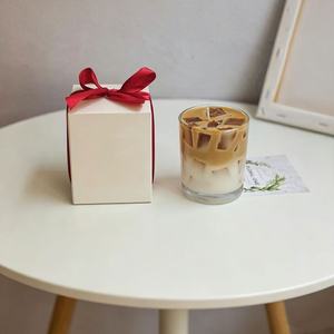 Modern Oturma Odaları İçin Şeffaf Cam Kapta Benzersiz Kahve Kokulu Ürün - Product Image 4