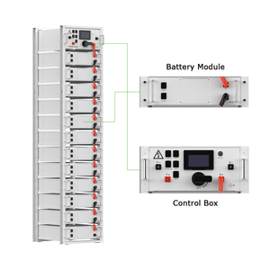 แบตเตอรี่ลิเธียมสำรองพลังงานบ้านแรงดันสูง 20Kwh-80Kwh แบบเรียงซ้อน สำหรับ GPTP-HVB01 แบตเตอรี่ลิเธียม แบตเตอรี่โซลาร์ L - Product Image 3