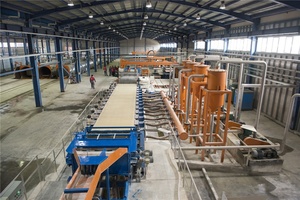 Línea de Producción de Tablero de Cemento para la Industria de Materiales de Construcción <span class=keywords><strong>2022</strong></span>, Totalmente Automática, Control por PLC y Pantalla Táctil, Bajo Consumo Energético - Product Image 6