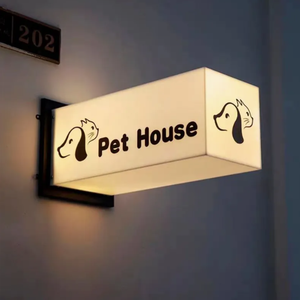 Enseigne Commerciale Lumineuse Logo d'Entreprise <span class=keywords><strong>Panneau</strong></span> Mural LED 3D Lettres Boîtier <span class=keywords><strong>Lumineux</strong></span> <span class=keywords><strong>Publicitaire</strong></span> - Product Image 1
