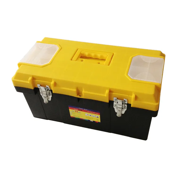 20 इंच घरेलू टूलबॉक्स हार्डवेयर विद्युत उपकरण बॉक्स प्लास्टिक पोर्टेबल कार उपकरण भंडारण बॉक्स के लिए कार की मरम्मत उपकरण