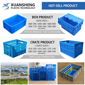 Сверхпрочные пластиковые ящики NEXARA 600-280 штабелируемые различные размеры для логистических сценариев 600-280 штабелируемые сверхпрочные ящики - Product Image 4