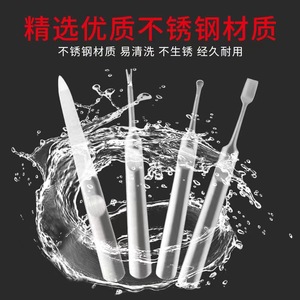 Stainless Steel Double Sided Nail File 180 Grit Professional Nail Grinding And Shaping Tool For Manicure - Product Image 5