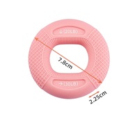 Anneau de préhension en silicone de haute qualité pour la gym, anneau en O réutilisable, réglable et lavable en caoutchouc de silicone, améliore la force de préhension pour les sportifs