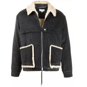 Chaqueta Bomber Personalizada para Hombre, Estilo Otoñal, Tejido de Forro Polar, Cierre con Cremallera y Cordón Ajustable, Decoración con Letras, Ecológica - Product Image 4