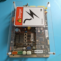 Carte de circuit imprimé de commande de porte d'ascenseur DCU-2D REV 2.1 avec étiquette d'avertissement