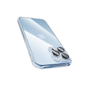 <span class=keywords><strong>Custodia</strong></span> Morbida Trasparente Anti-Caduta con Airbag Antiurto per <span class=keywords><strong>iPhone</strong></span> 15, <span class=keywords><strong>14</strong></span>, 13 Pro Max, 12, 11, 10, 9, 8, 7, 6, 5, 4, 3, 2, 1 (compatibile anche con modelli <span class=keywords><strong>Apple</strong></span> 18, 17, 16) - Product Image 1